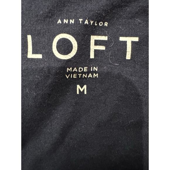 Bundle of 3 Medium Tank Tops Old Navy/ Ann Taylor Loft Gray, Purple, Navy - Picture 4 of 4